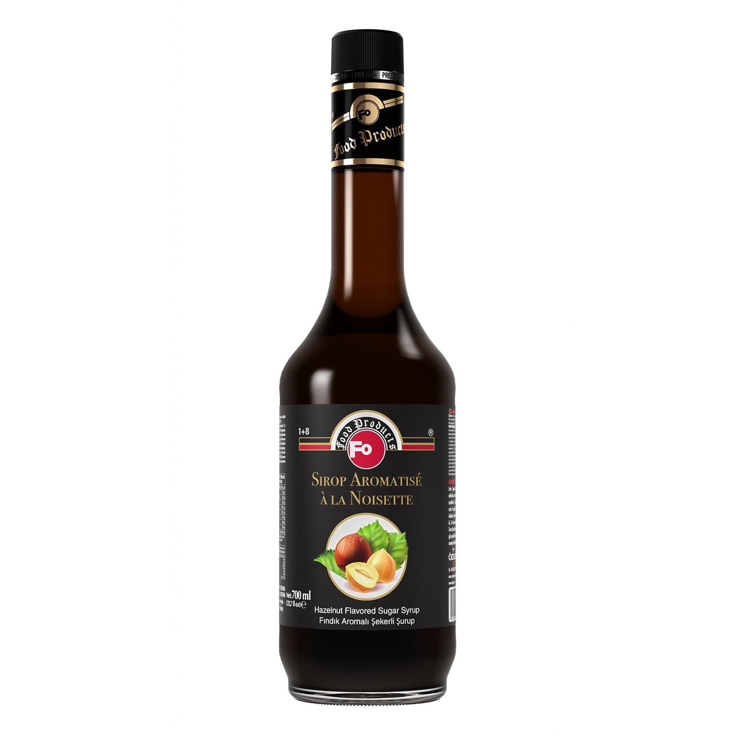FO Haselnusssirup (mit Zucker)