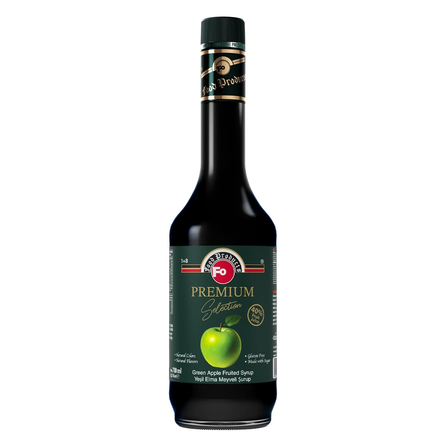 FO Sirup Grüner Apfel (Gesüßt) – 700 ml