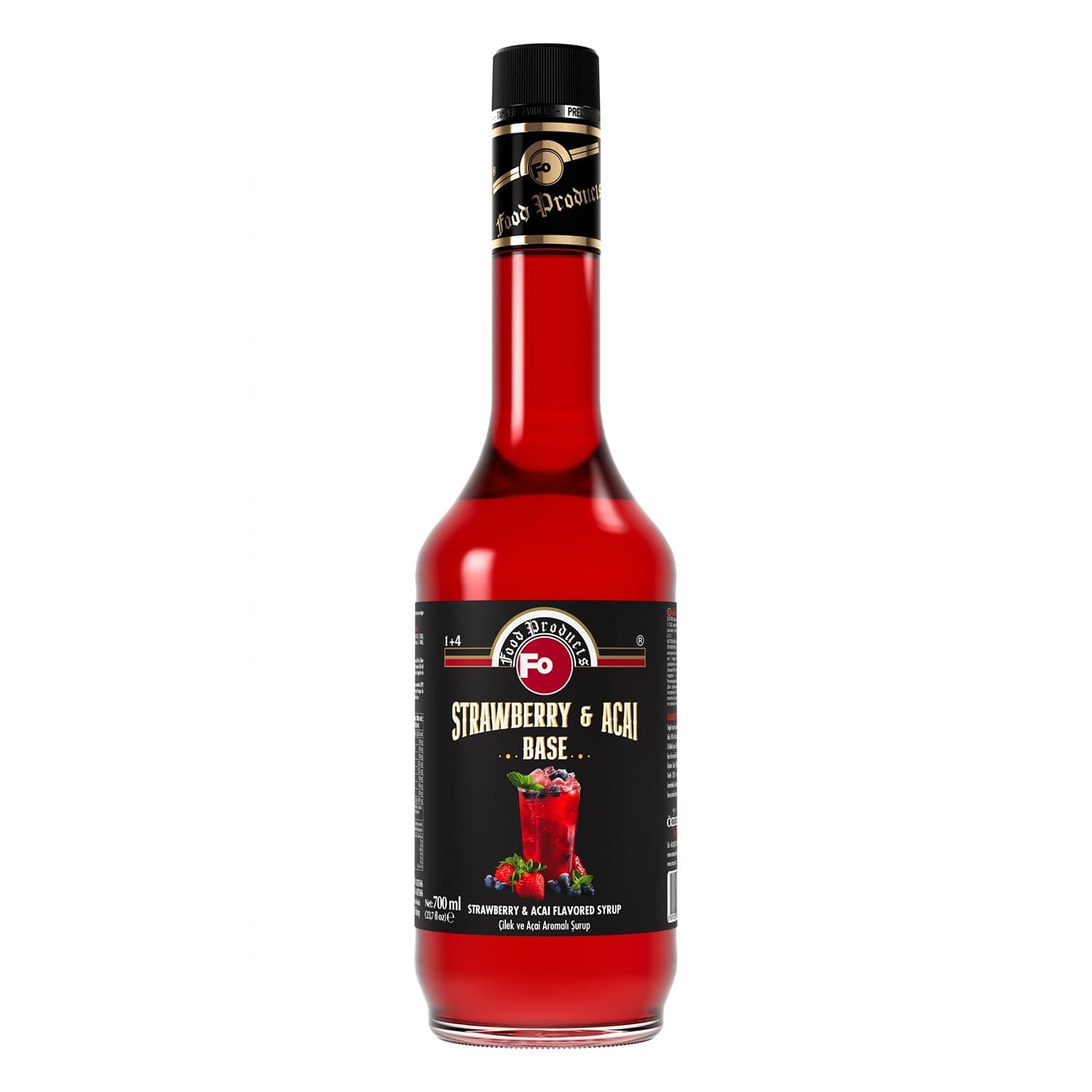 FO Erdbeere und Acai Sirup (Basis)